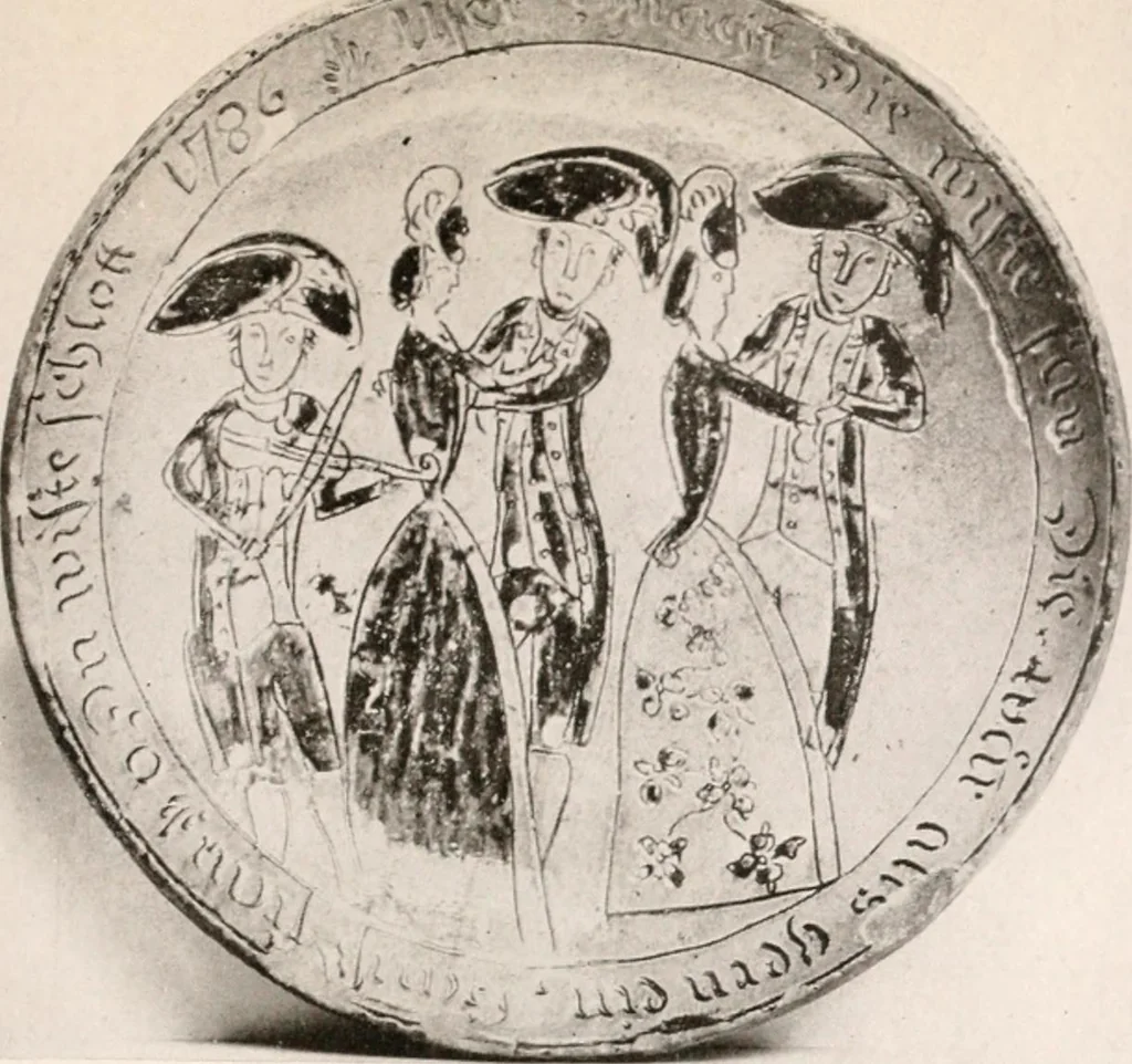 An illustration from The practical book of early American arts and crafts, 1916, leaf 284