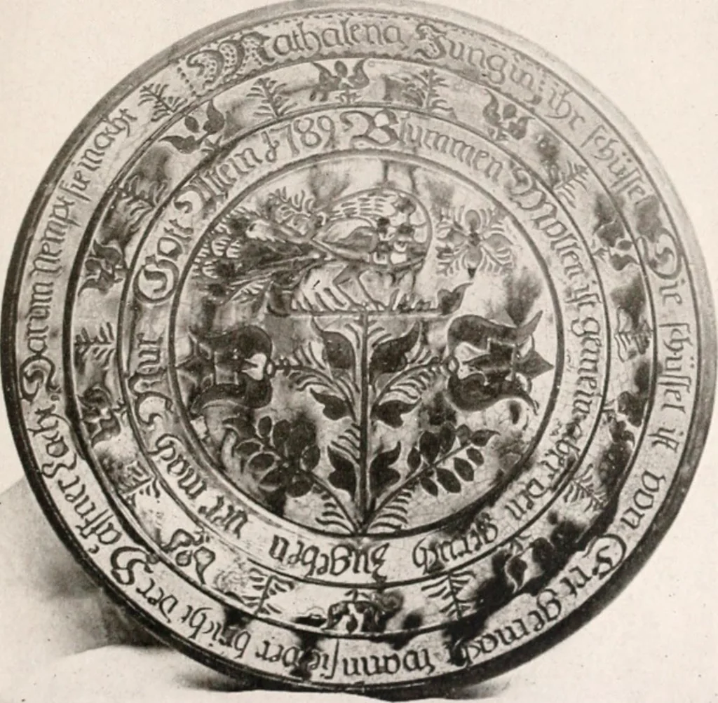 An illustration from The practical book of early American arts and crafts, 1916, leaf 284