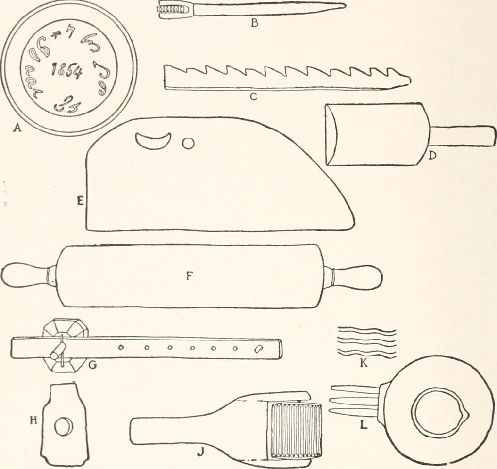 An illustration from The practical book of early American arts and crafts, 1916, leaf 289
