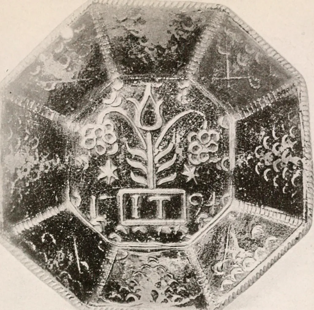An illustration from The practical book of early American arts and crafts, 1916, leaf 298