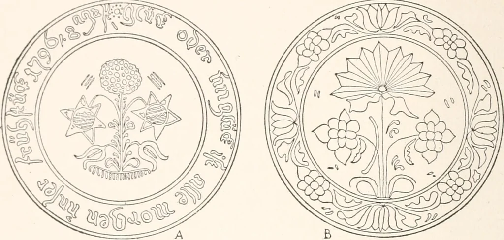 An illustration from The practical book of early American arts and crafts, 1916, leaf 301