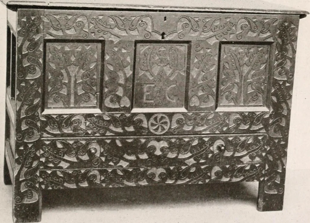 An illustration from The practical book of early American arts and crafts, 1916, leaf 312