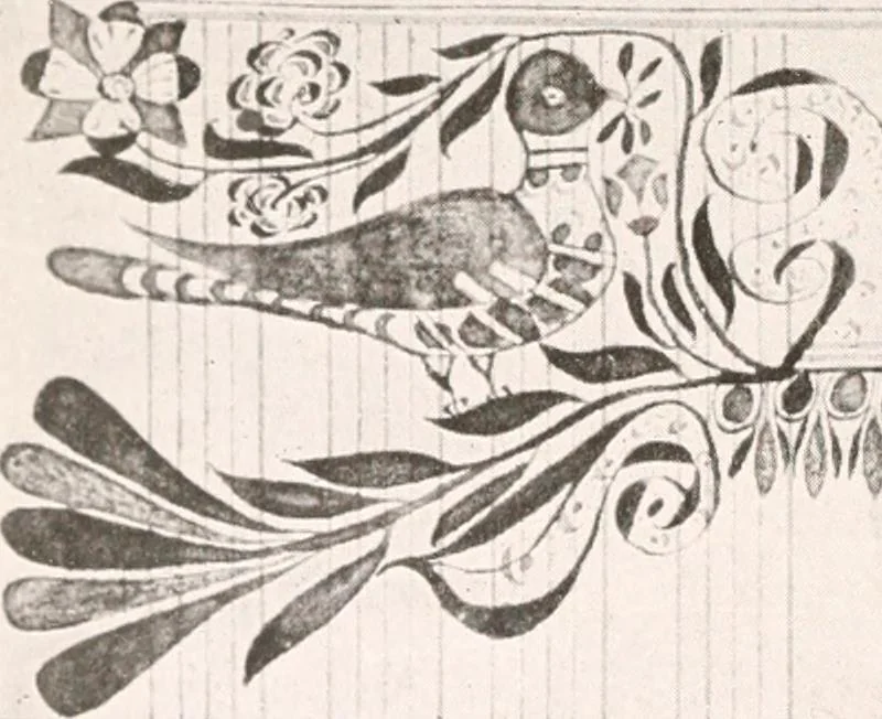 An illustration from The practical book of early American arts and crafts, 1916, leaf 371