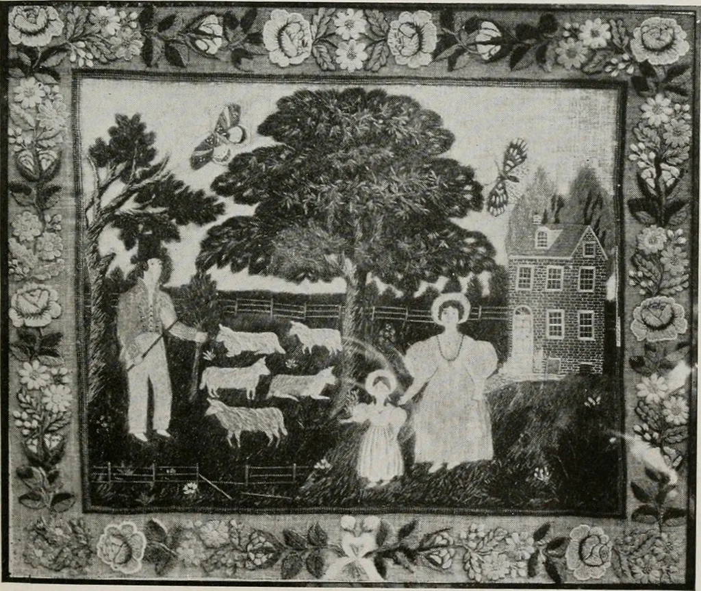 An illustration from The practical book of early American arts and crafts, 1916, leaf 124