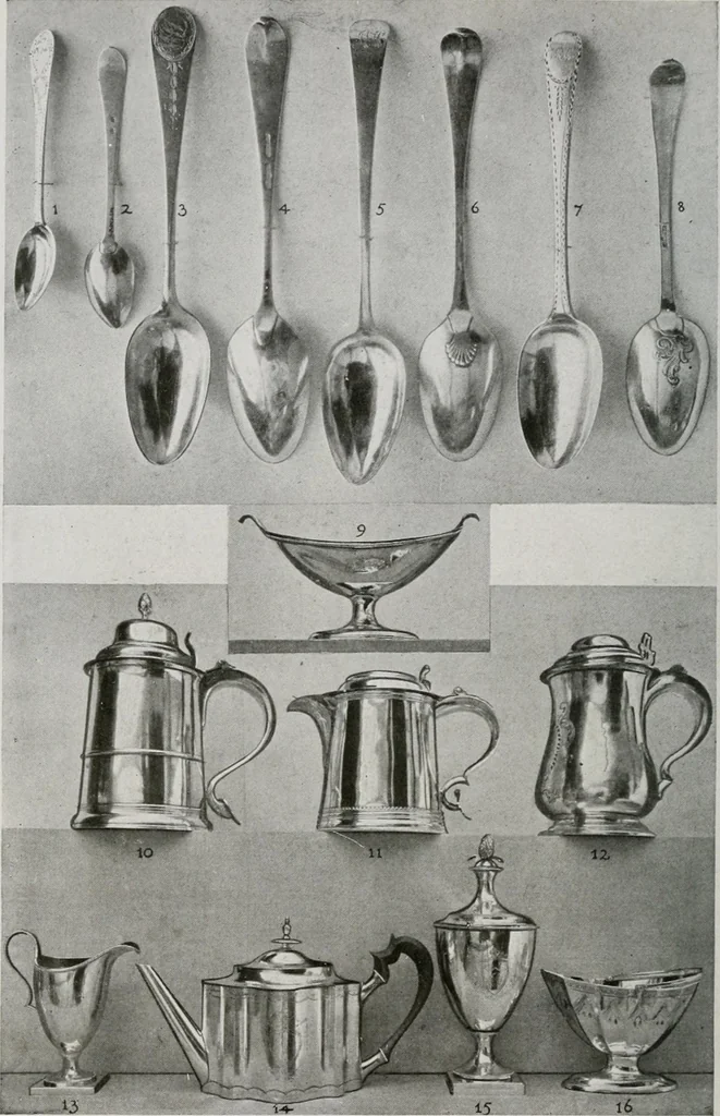 An illustration from The practical book of early American arts and crafts, 1916, leaf 147