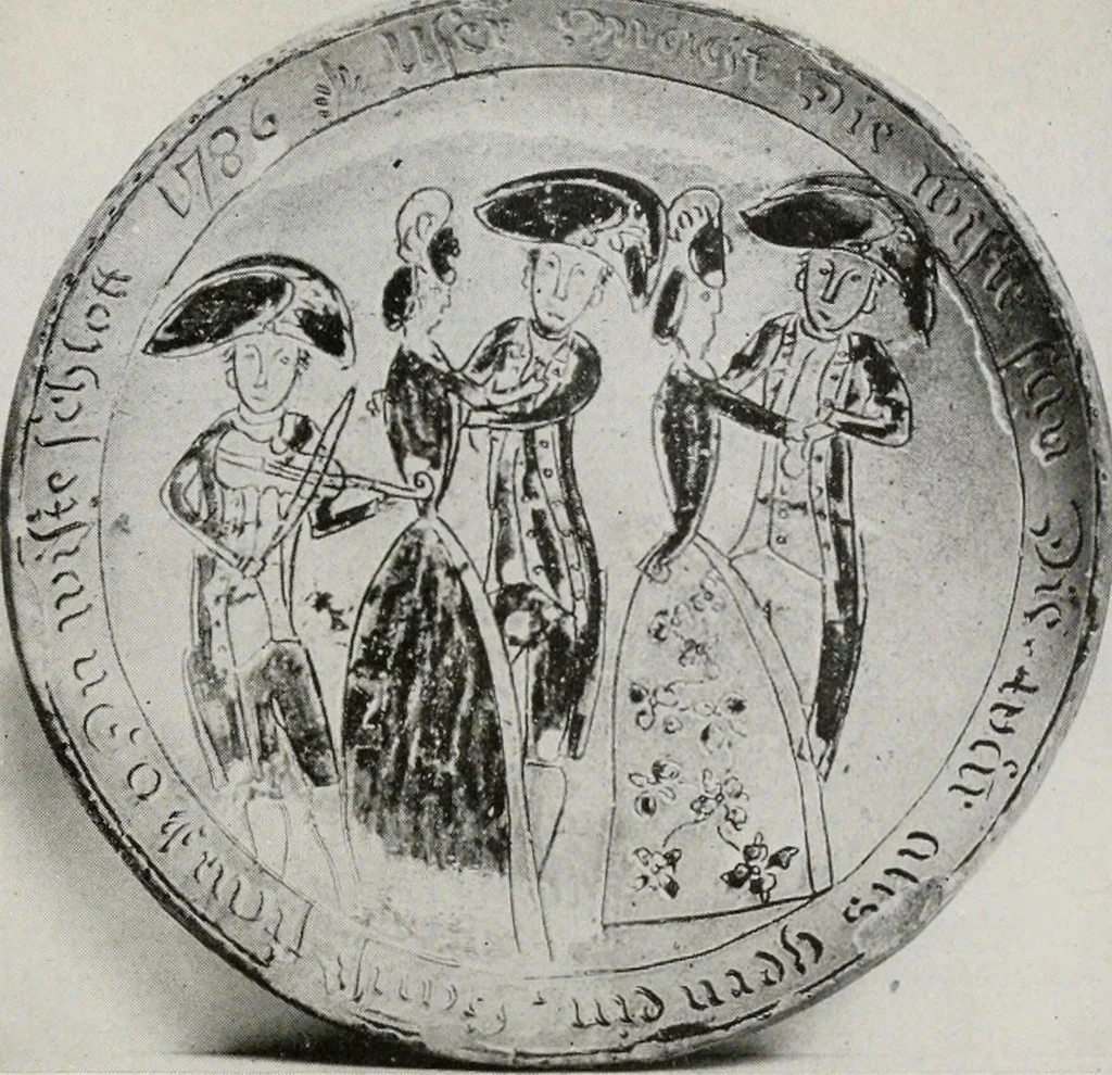 An illustration from The practical book of early American arts and crafts, 1916, leaf 280