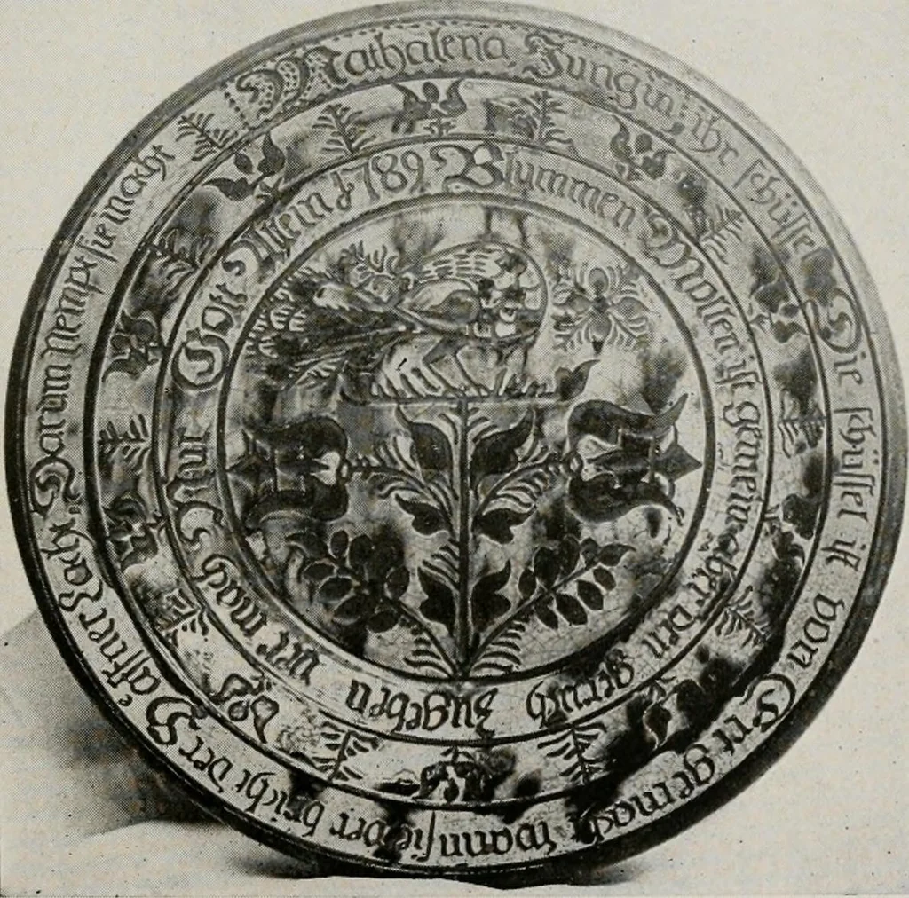 An illustration from The practical book of early American arts and crafts, 1916, leaf 280