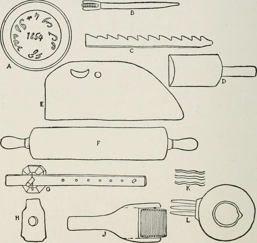 An illustration from The practical book of early American arts and crafts, 1916, leaf 285
