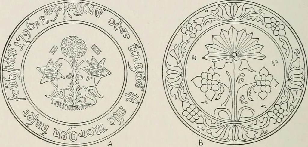 An illustration from The practical book of early American arts and crafts, 1916, leaf 297
