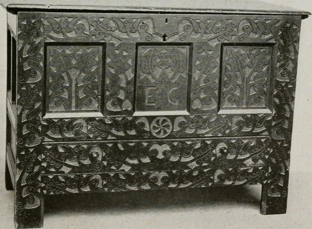An illustration from The practical book of early American arts and crafts, 1916, leaf 308
