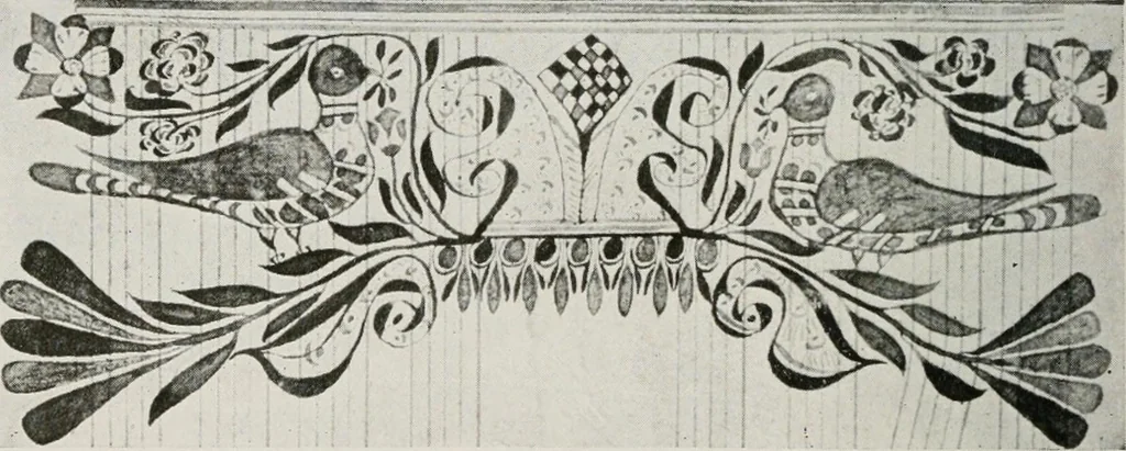 An illustration from The practical book of early American arts and crafts, 1916, leaf 367