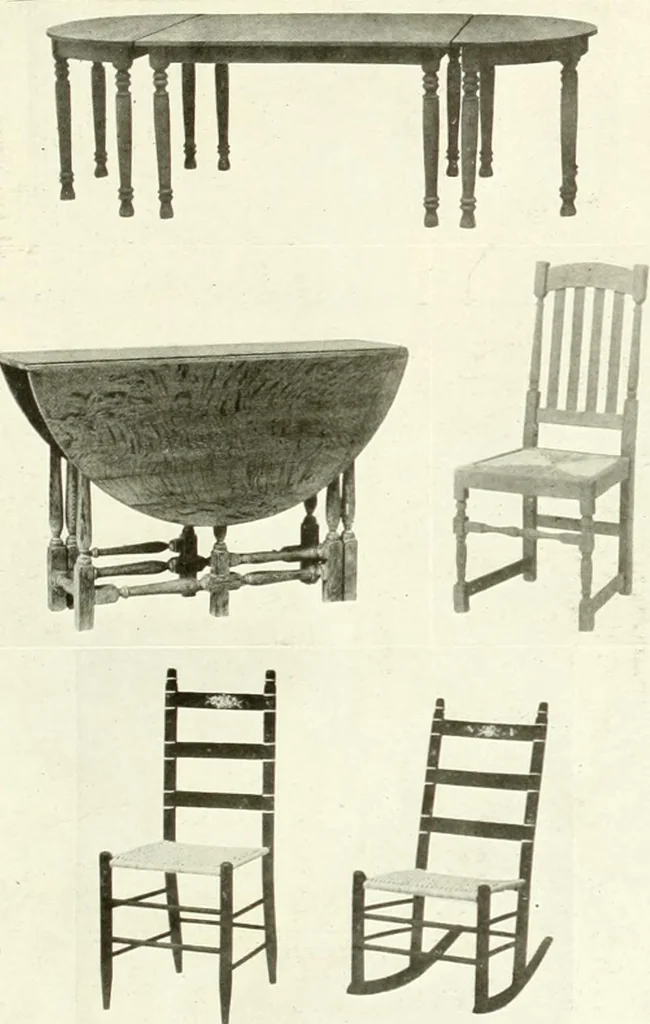 An illustration from The practical book of furnishing the small house and apartment, 1922, leaf 130