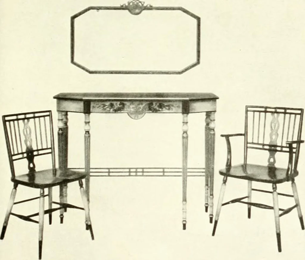 An illustration from The practical book of furnishing the small house and apartment, 1922, leaf 134