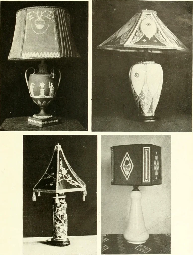 An illustration from The practical book of furnishing the small house and apartment, 1922, leaf 196