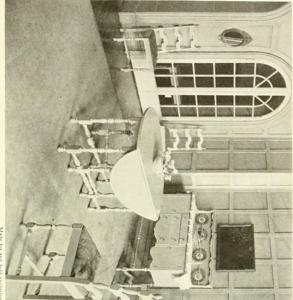 An illustration from The practical book of furnishing the small house and apartment, 1922, leaf 208