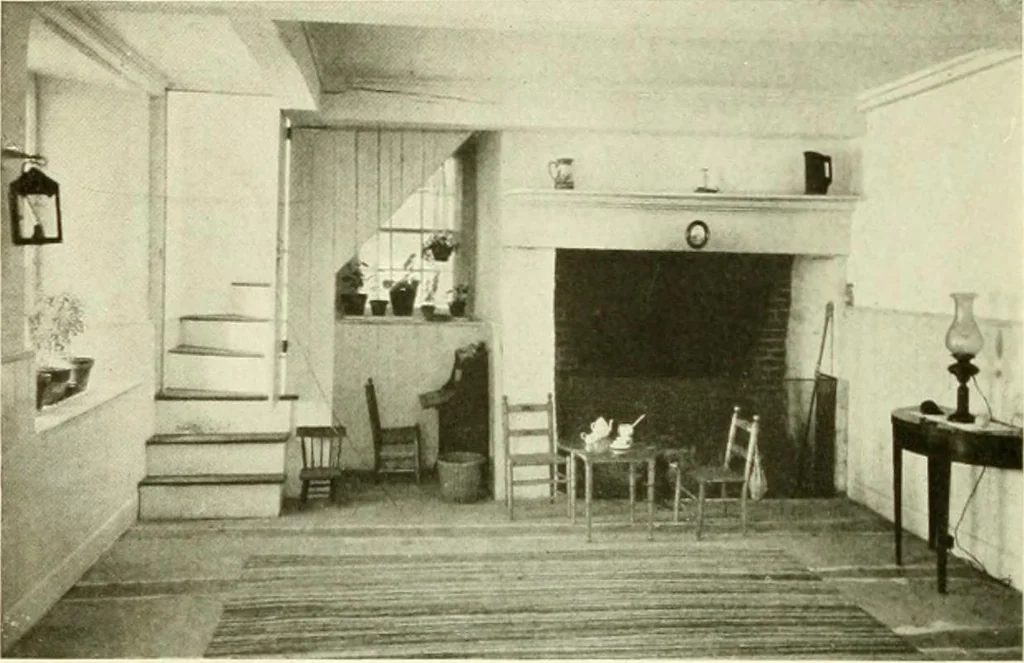 An illustration from The practical book of furnishing the small house and apartment, 1922, leaf 215