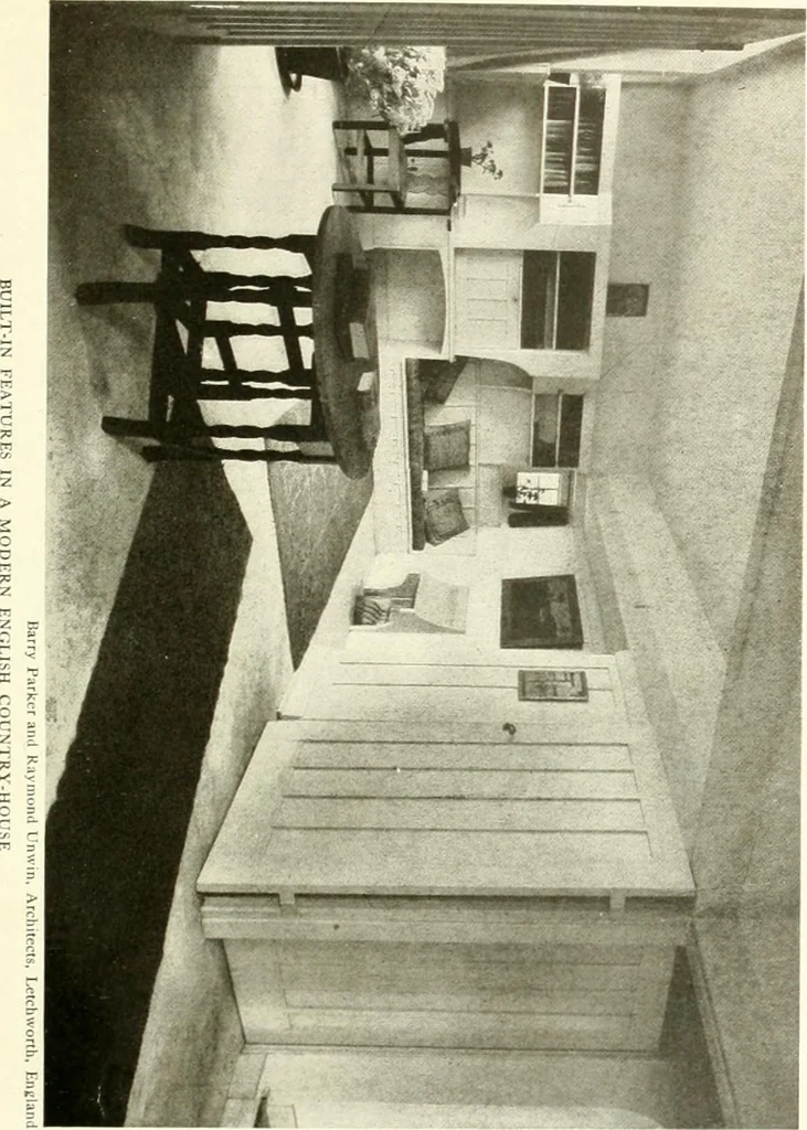 An illustration from The practical book of furnishing the small house and apartment, 1922, leaf 222