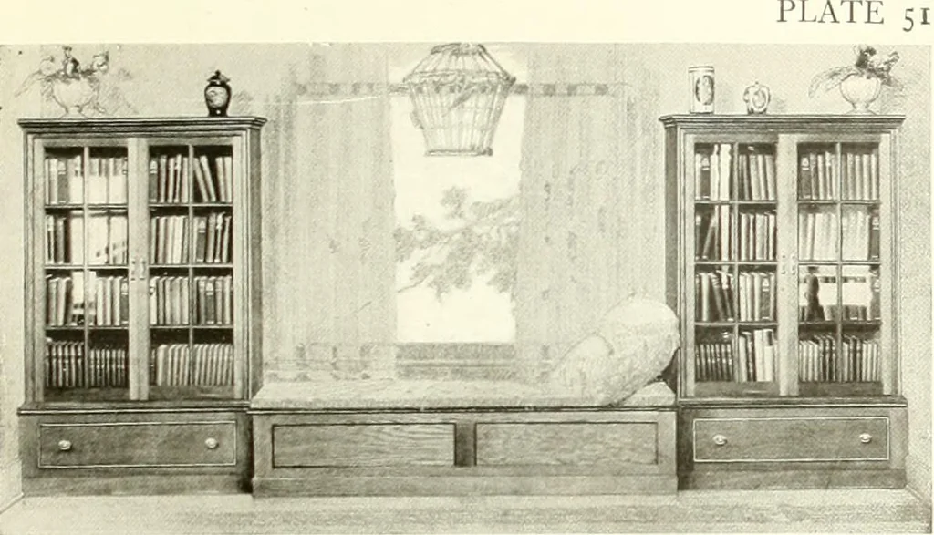 An illustration from The practical book of furnishing the small house and apartment, 1922, leaf 226