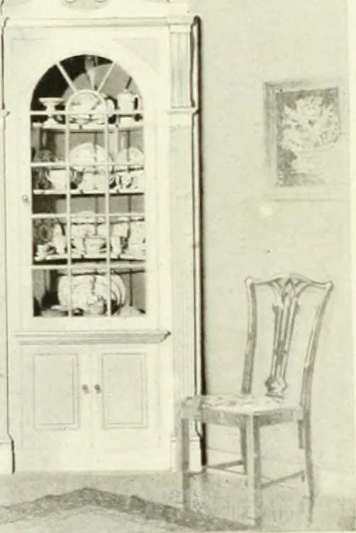 An illustration from The practical book of furnishing the small house and apartment, 1922, leaf 227