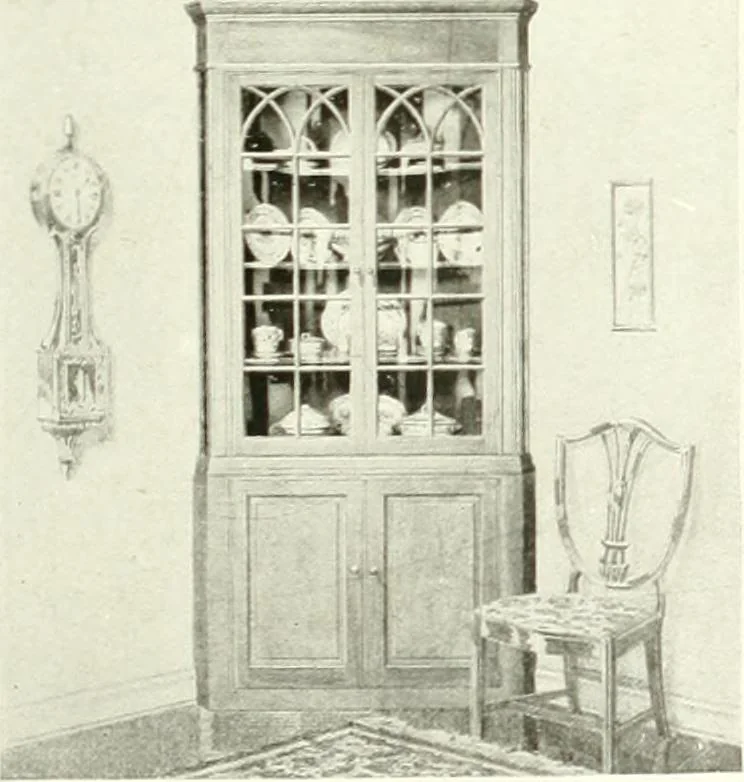 An illustration from The practical book of furnishing the small house and apartment, 1922, leaf 228