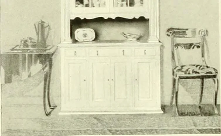 An illustration from The practical book of furnishing the small house and apartment, 1922, leaf 229