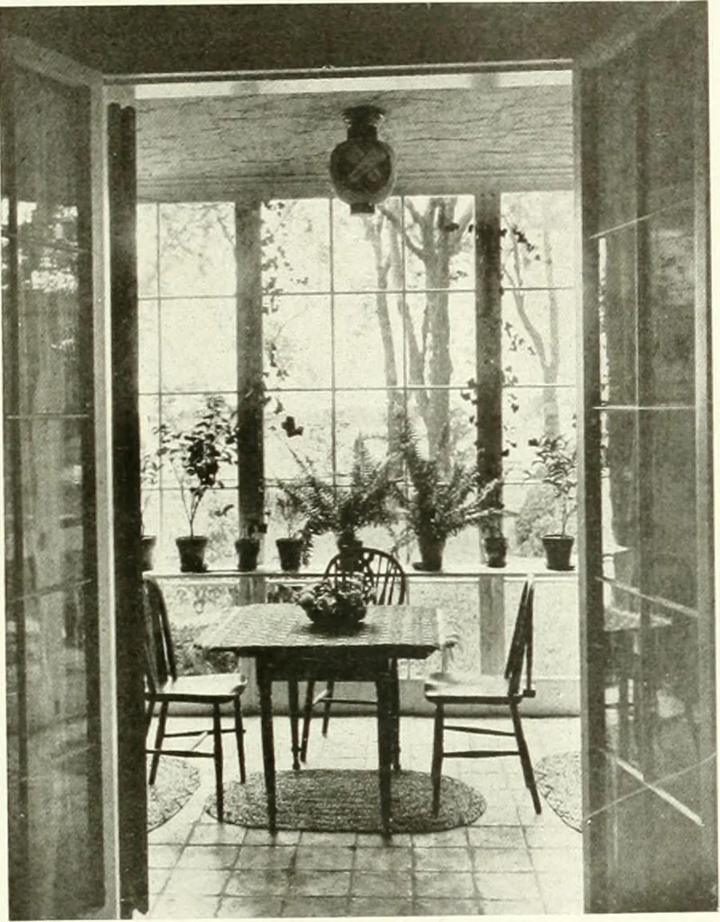 An illustration from The practical book of furnishing the small house and apartment, 1922, leaf 242