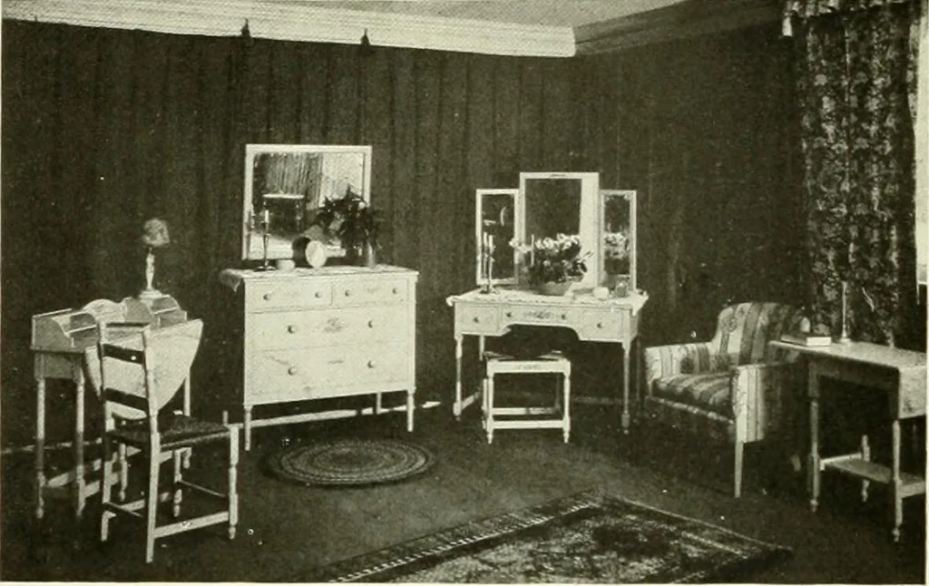 An illustration from The practical book of furnishing the small house and apartment, 1922, leaf 247