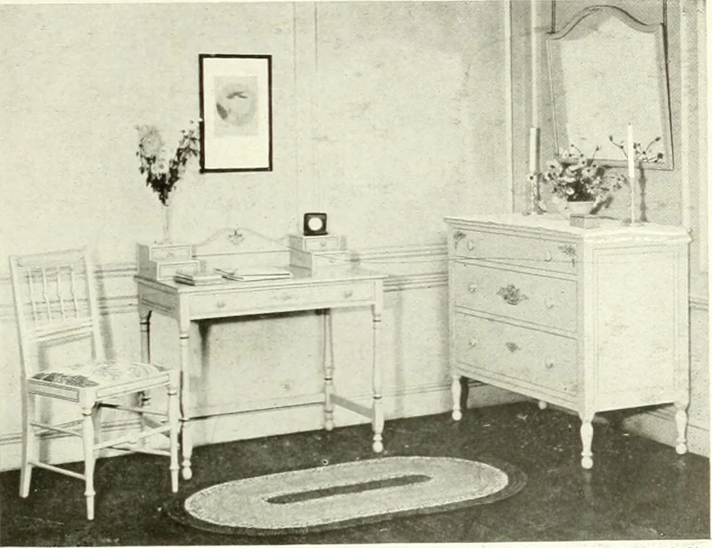 An illustration from The practical book of furnishing the small house and apartment, 1922, leaf 248