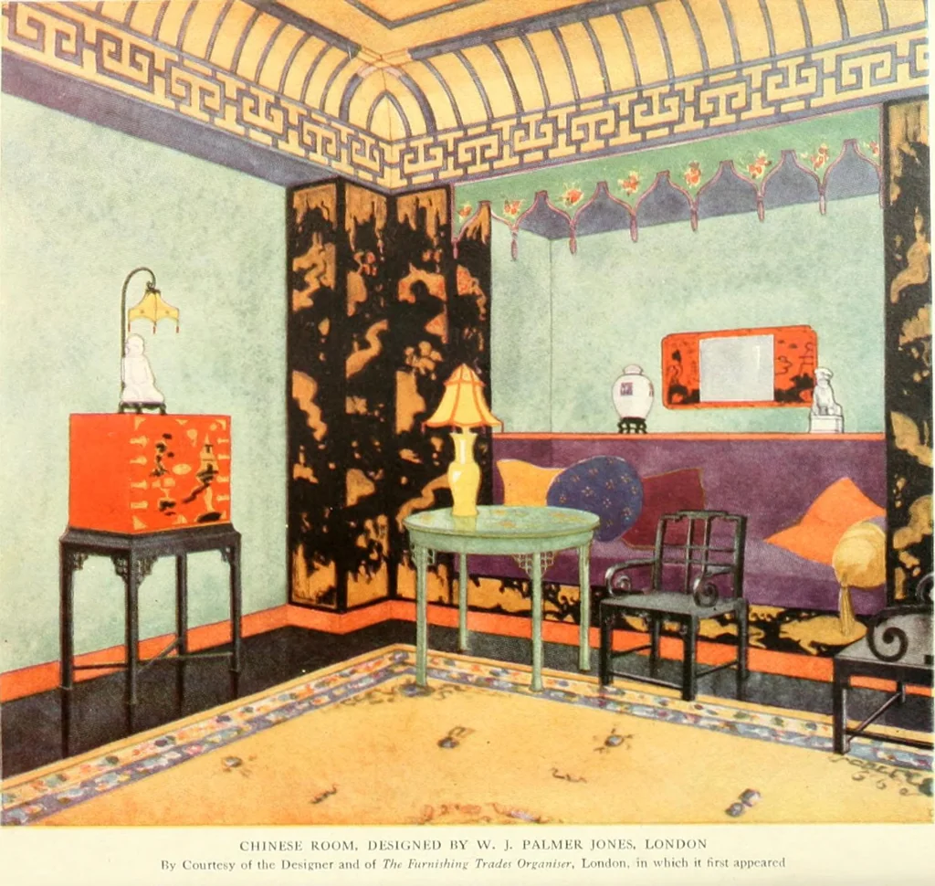 An illustration from The practical book of furnishing the small house and apartment, 1922, leaf 260