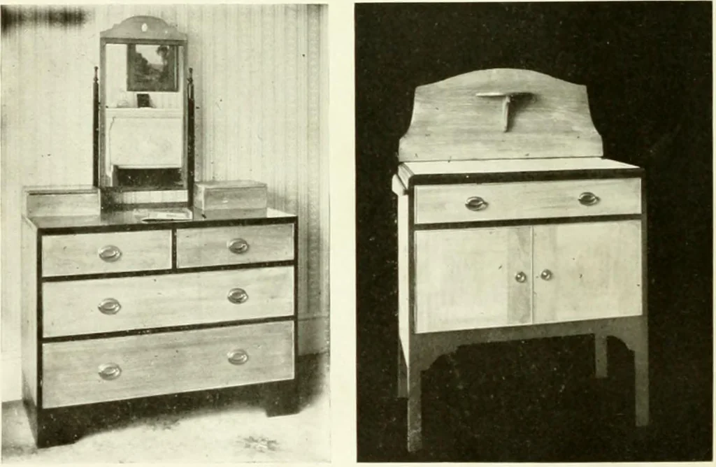 An illustration from The practical book of furnishing the small house and apartment, 1922, leaf 275