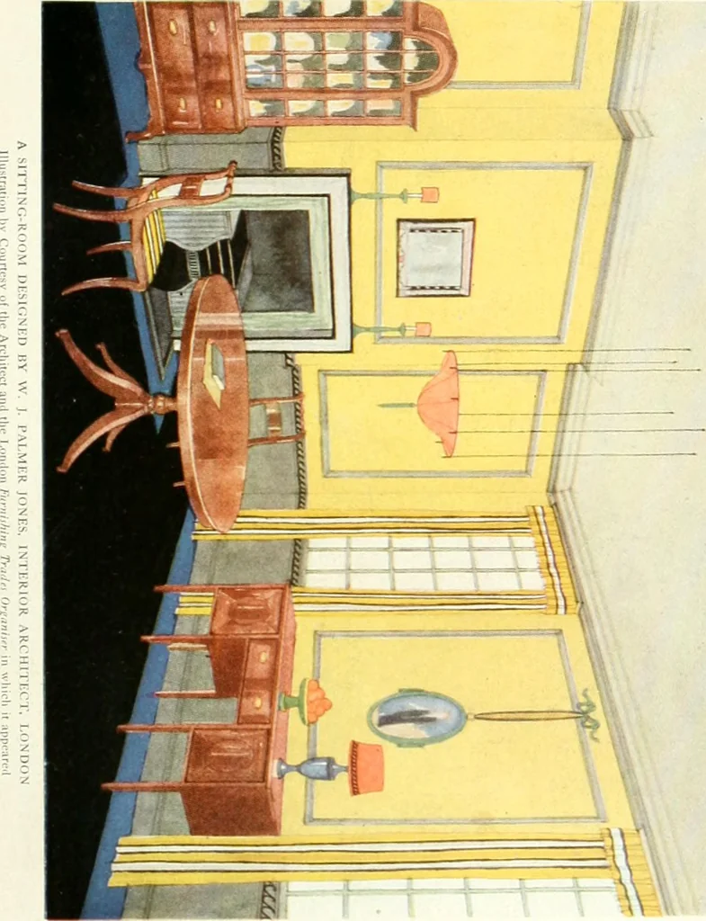 An illustration from The practical book of furnishing the small house and apartment, 1922, leaf 276