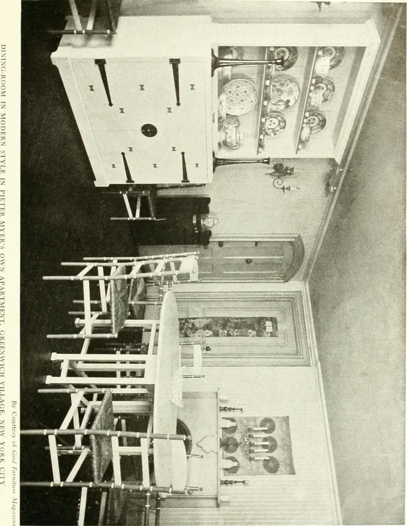 An illustration from The practical book of furnishing the small house and apartment, 1922, leaf 284