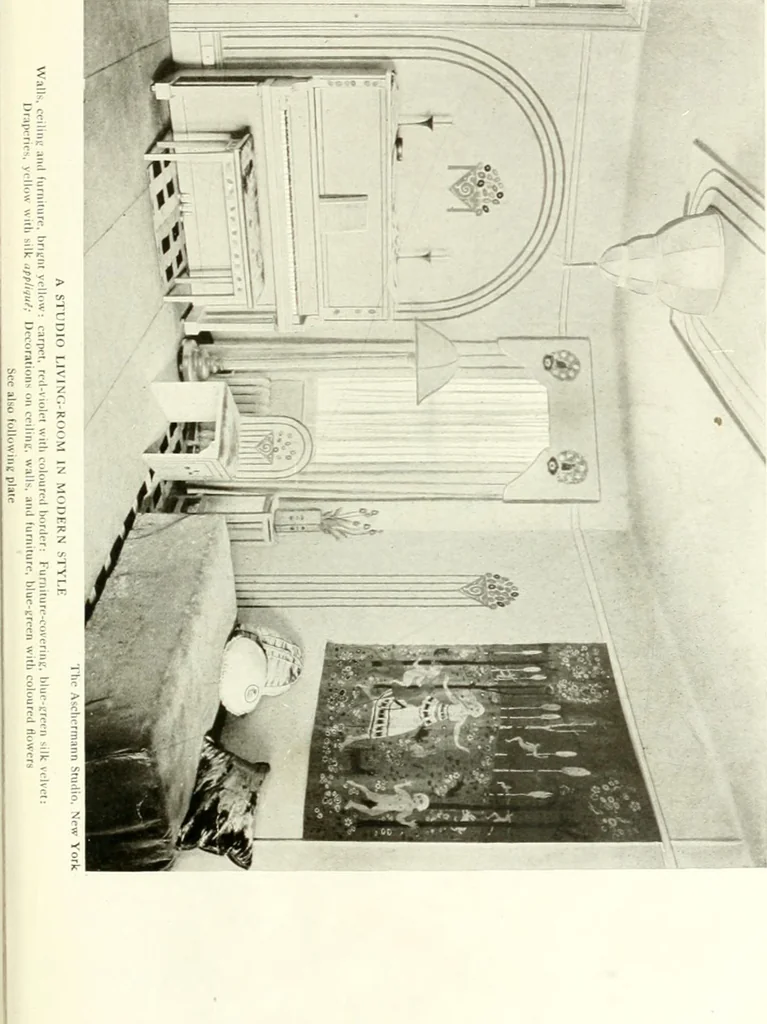 An illustration from The practical book of furnishing the small house and apartment, 1922, leaf 290