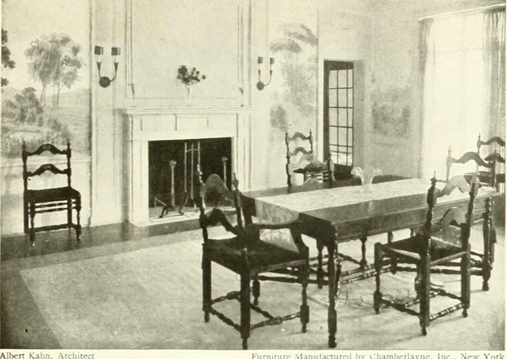 An illustration from The practical book of furnishing the small house and apartment, 1922, leaf 302