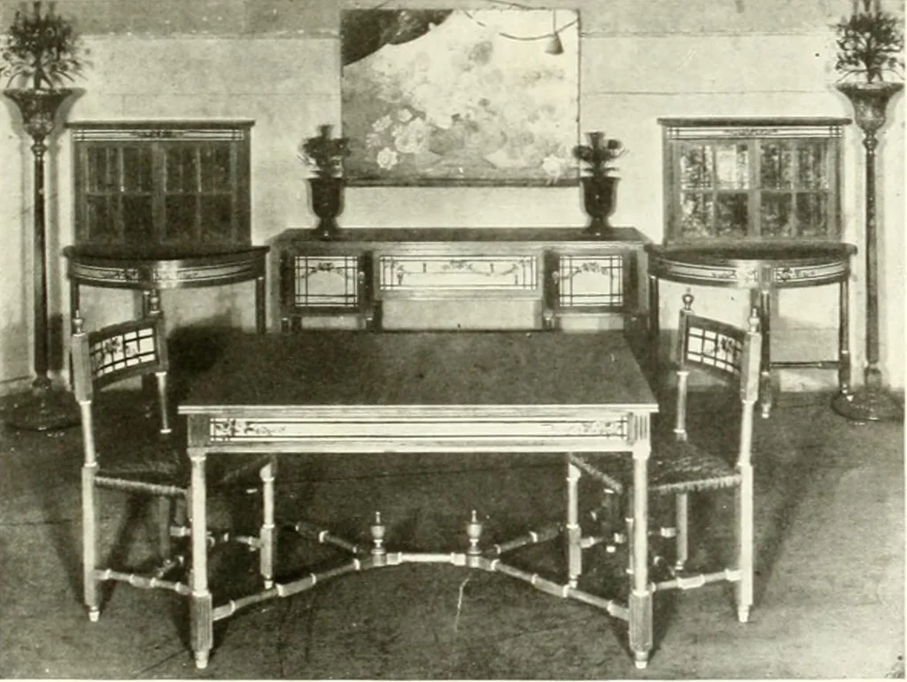 An illustration from The practical book of furnishing the small house and apartment, 1922, leaf 302