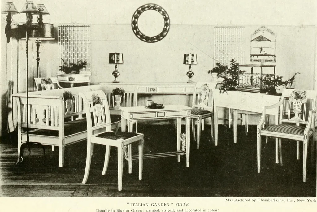 An illustration from The practical book of furnishing the small house and apartment, 1922, leaf 310