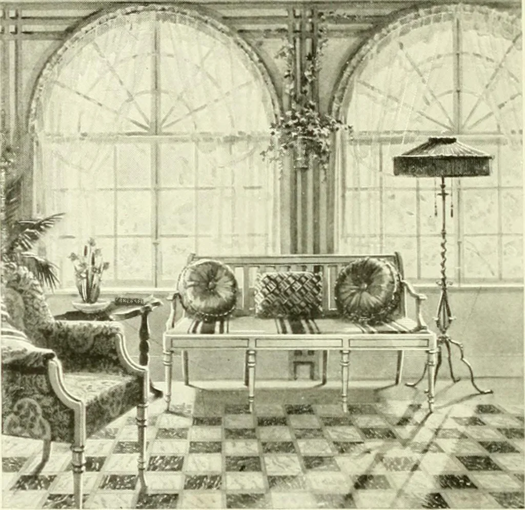 An illustration from The practical book of furnishing the small house and apartment, 1922, leaf 311