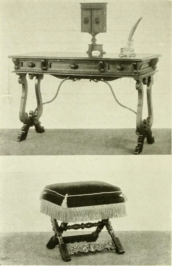 An illustration from The practical book of furnishing the small house and apartment, 1922, leaf 339