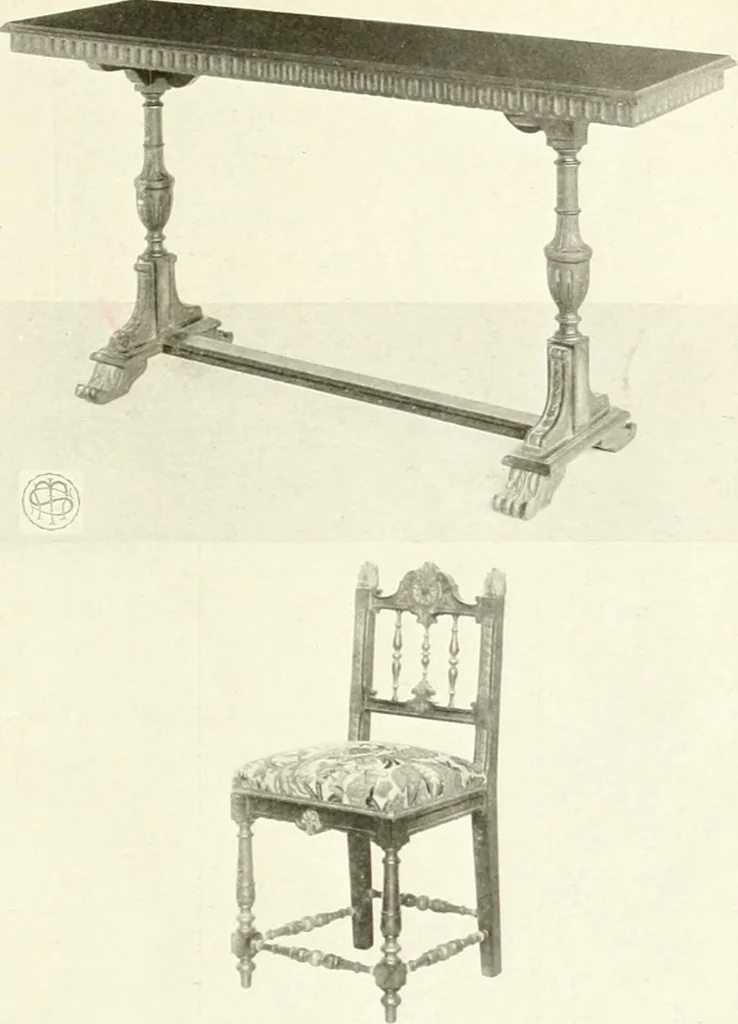 An illustration from The practical book of furnishing the small house and apartment, 1922, leaf 342