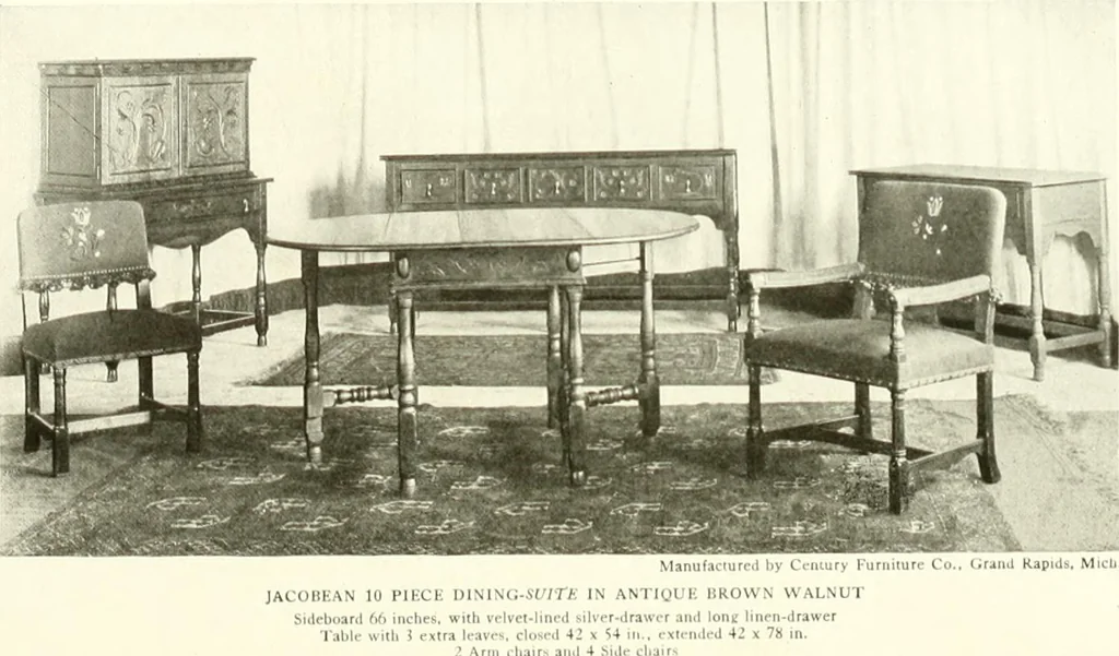 An illustration from The practical book of furnishing the small house and apartment, 1922, leaf 348