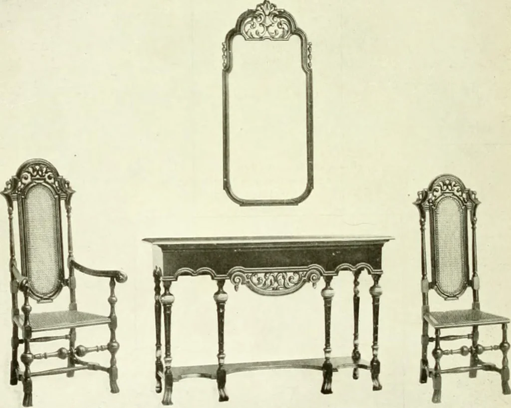An illustration from The practical book of furnishing the small house and apartment, 1922, leaf 355