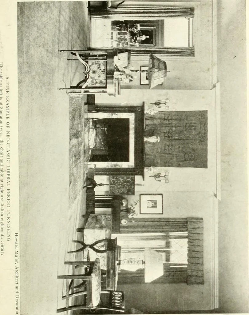 An illustration from The practical book of furnishing the small house and apartment, 1922, leaf 36