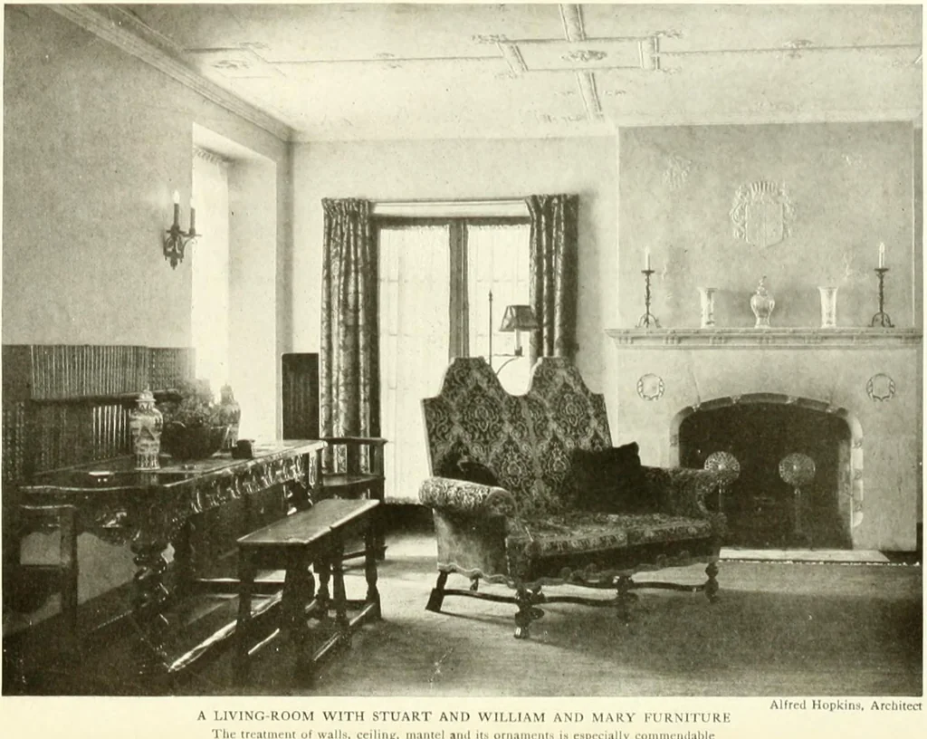 An illustration from The practical book of furnishing the small house and apartment, 1922, leaf 362