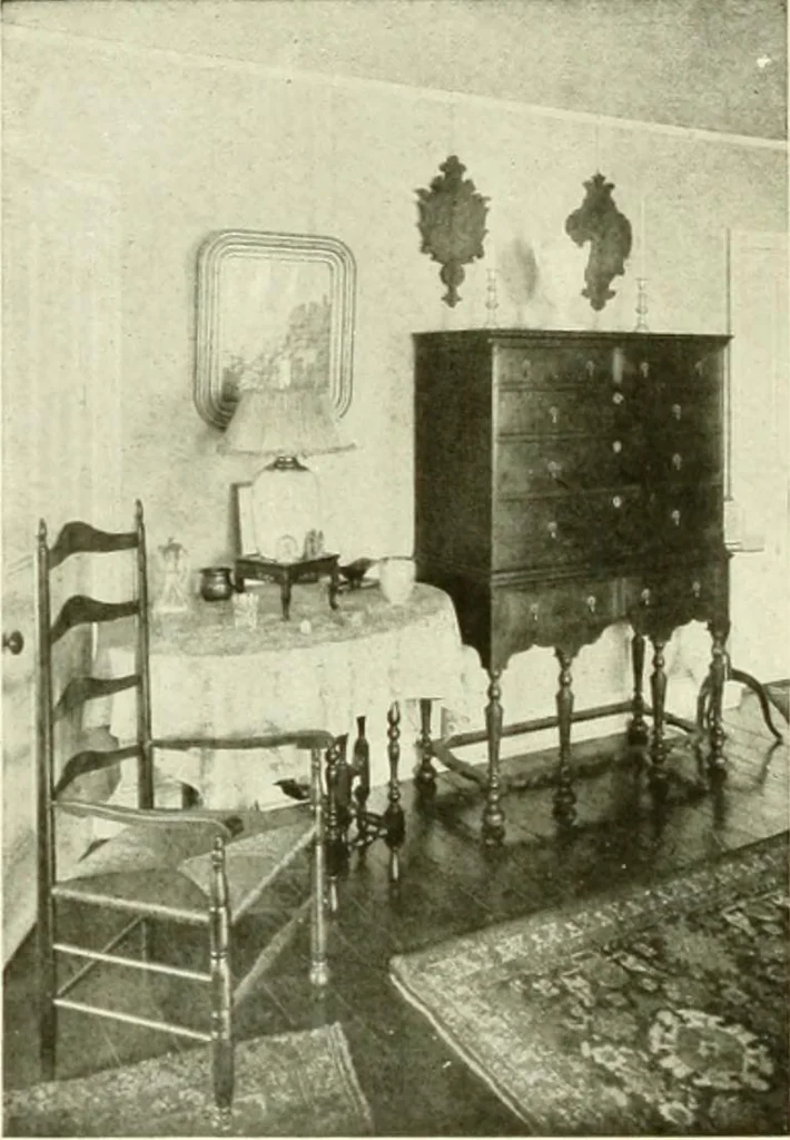 An illustration from The practical book of furnishing the small house and apartment, 1922, leaf 363