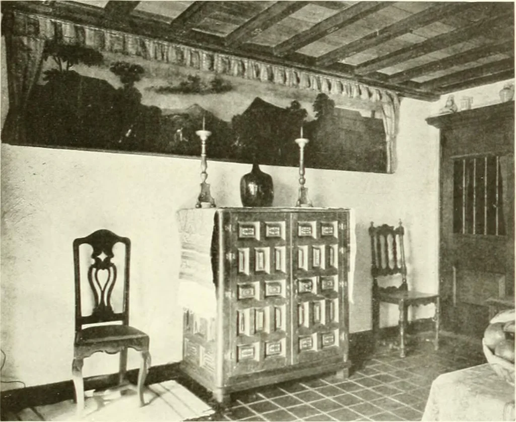 An illustration from The practical book of furnishing the small house and apartment, 1922, leaf 376