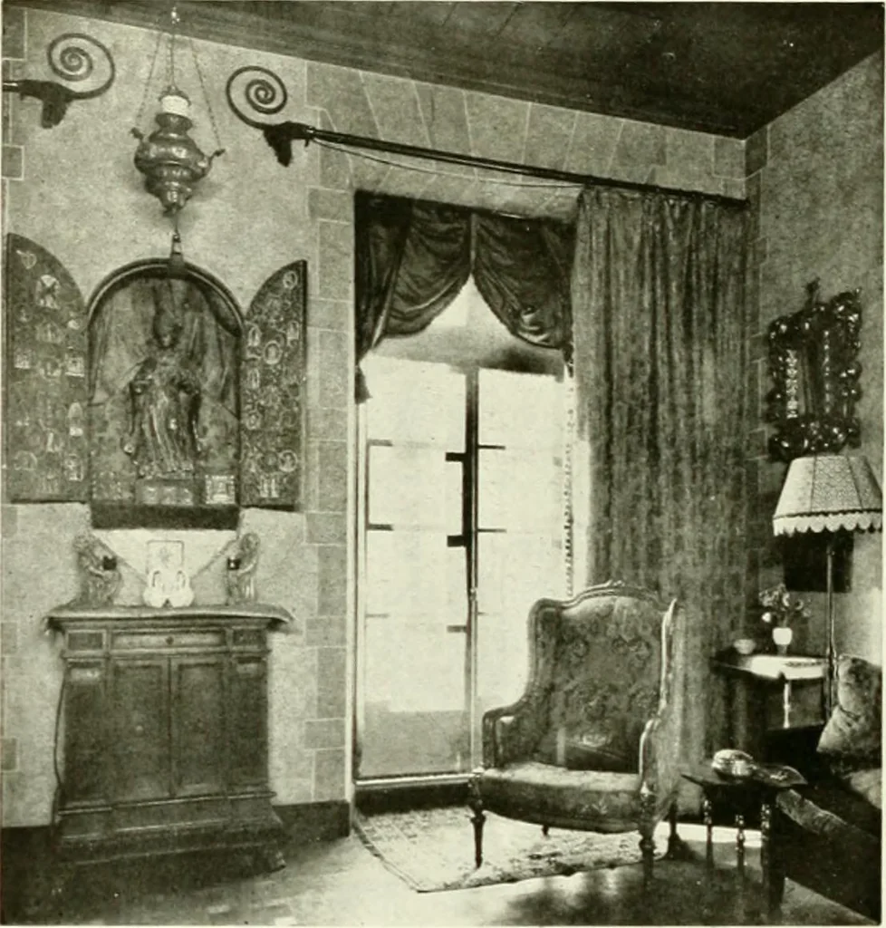 An illustration from The practical book of furnishing the small house and apartment, 1922, leaf 377