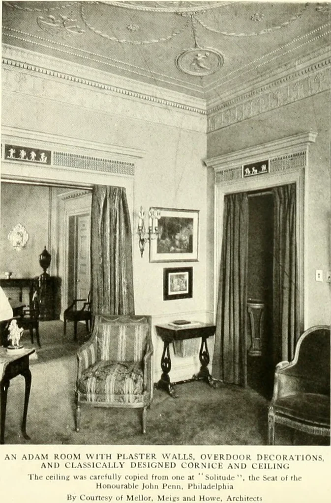An illustration from The practical book of furnishing the small house and apartment, 1922, leaf 400