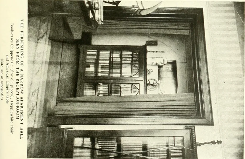 An illustration from The practical book of furnishing the small house and apartment, 1922, leaf 400