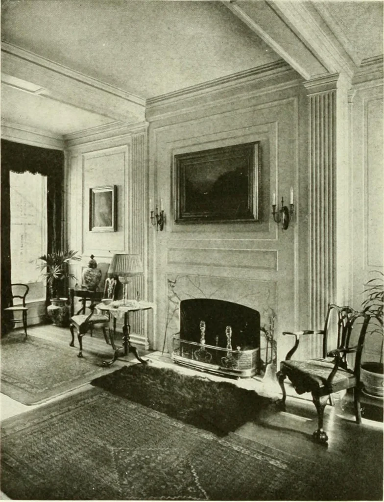 An illustration from The practical book of furnishing the small house and apartment, 1922, leaf 401