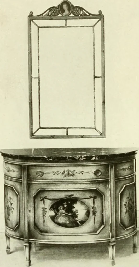 An illustration from The practical book of furnishing the small house and apartment, 1922, leaf 409